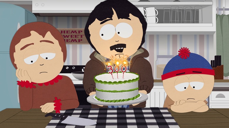 Sharon and Stan Marsh are miserable Randy Marsh is thrilled