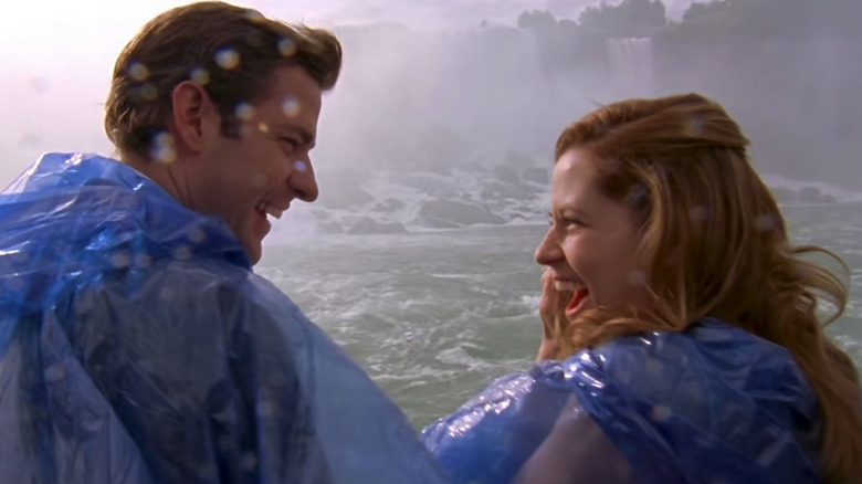 Jim and Pam on Maid of the Mist