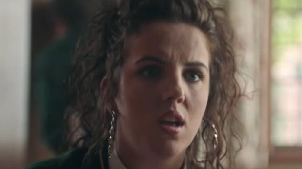 Jamie-Lee O'Donnell as Michelle in Derry Girls