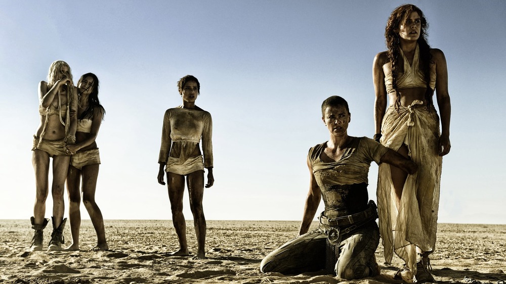 Charlize Theron, Riley Keough, Zoe Kravitz in Mad Max: Fury Road