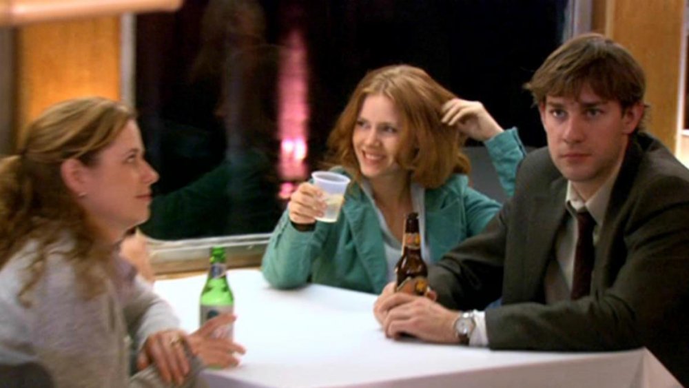 Jenna Fischer, Amy Adams, and John Krasinski on The Office