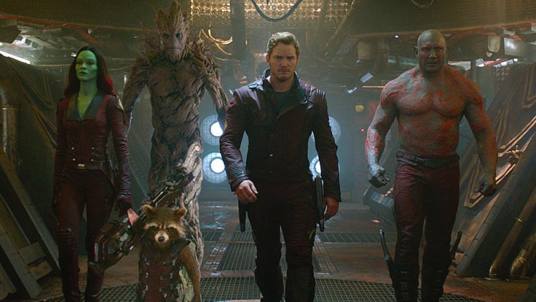 Scene from Guardians of the Galaxy