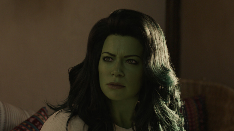 She-Hulk talking