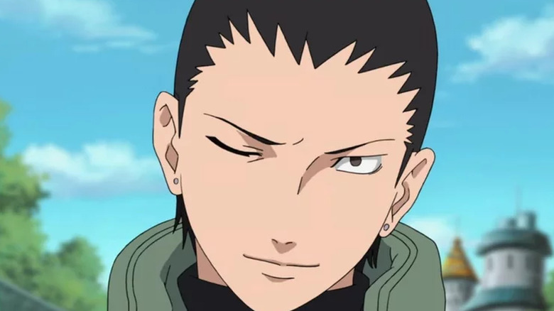 Shikamaru winking