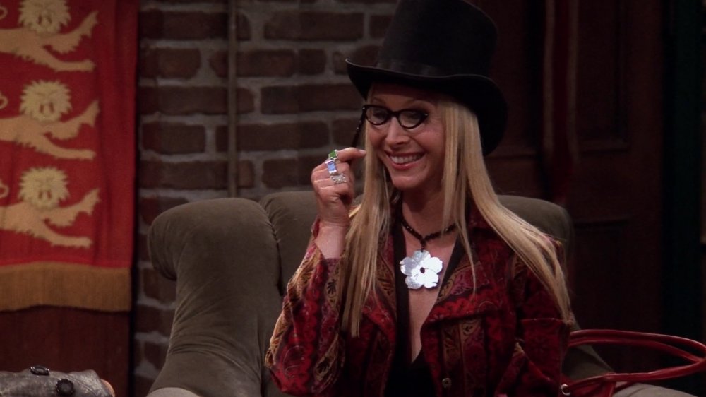 Lisa Kudrow as Phoebe Buffay on Friends 