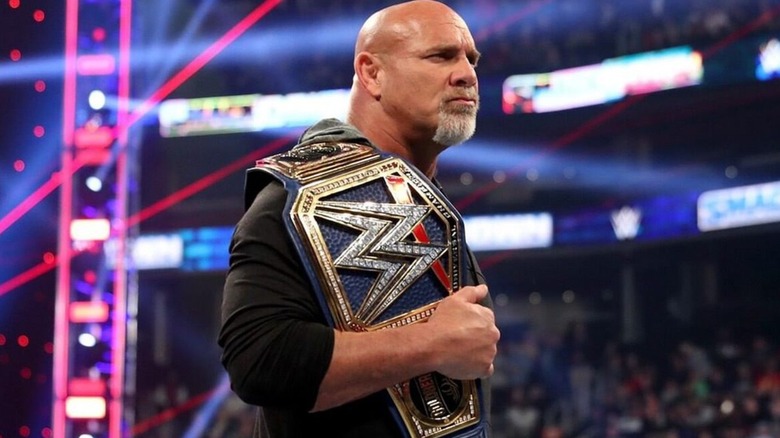 Bill Goldberg as WWE Universal Champion