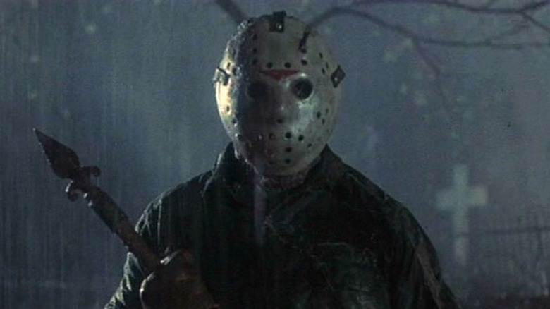 Jason Voorhees holds a spike