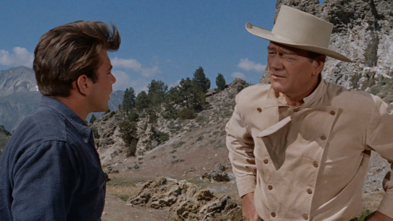 John Wayne hands on hips