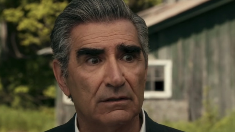 Eugene Levy in Schitt's Creek surprised