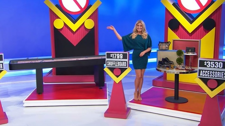 Prizes being shown on The Price Is Right