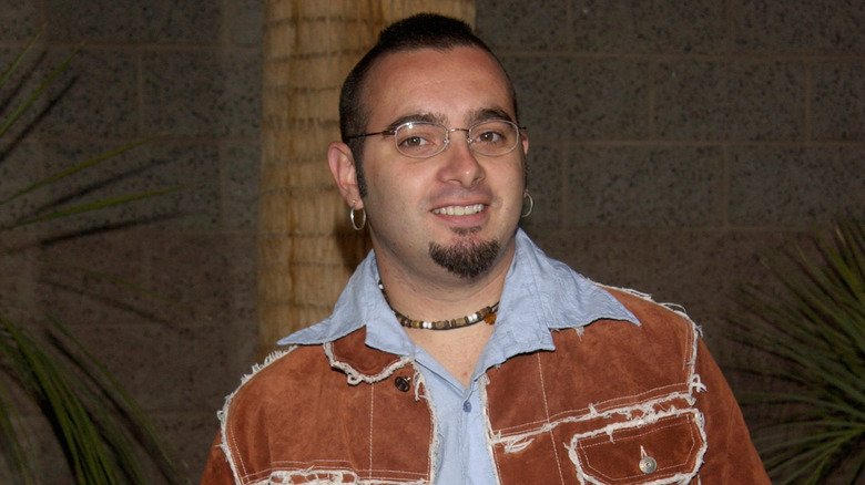 Chris Kirkpatrick smiling for the camera