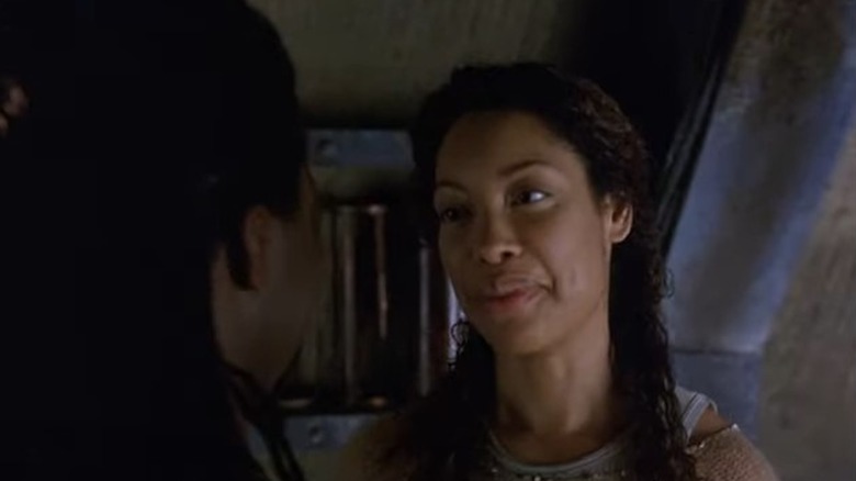 Gina Torres smiling