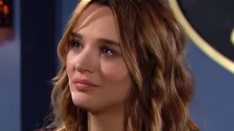 Summer Newman tearful