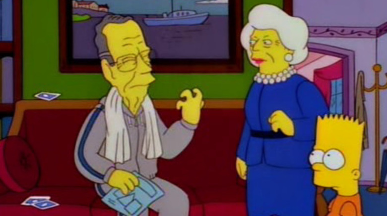 George H.W. Bush, Barbara Bush and Bart