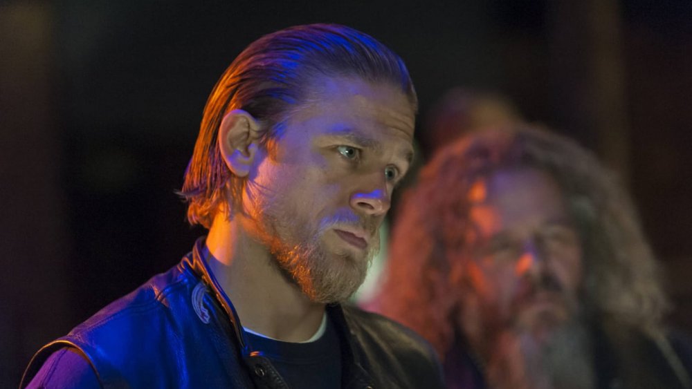 Charlie Hunnam as Jax Teller in Sons of Anarchy