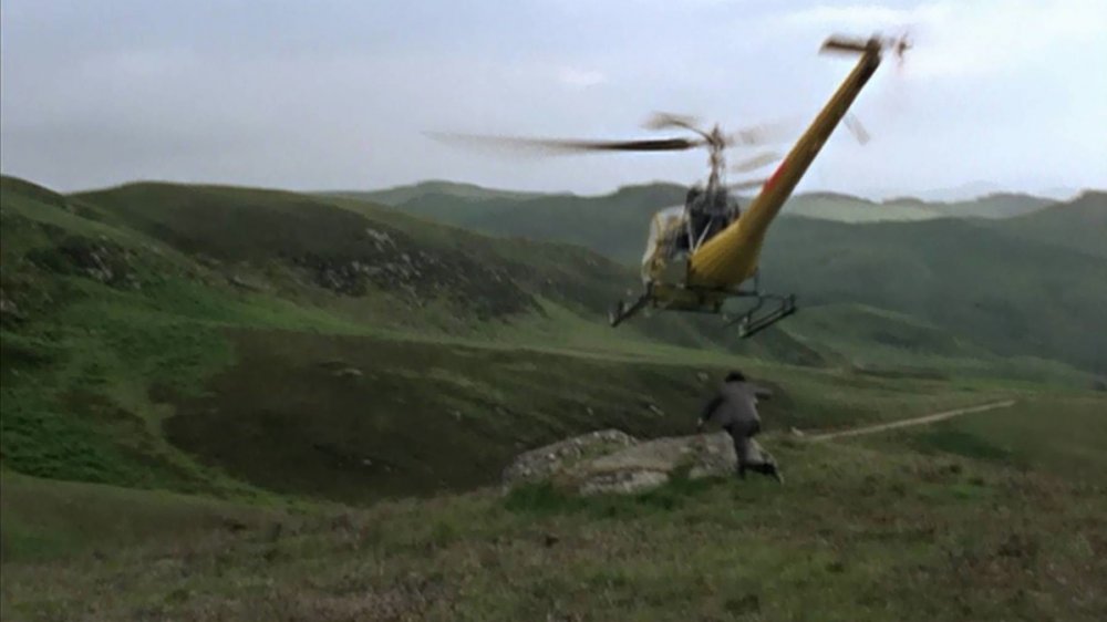 That fateful helicopter chase in From Russia with Love