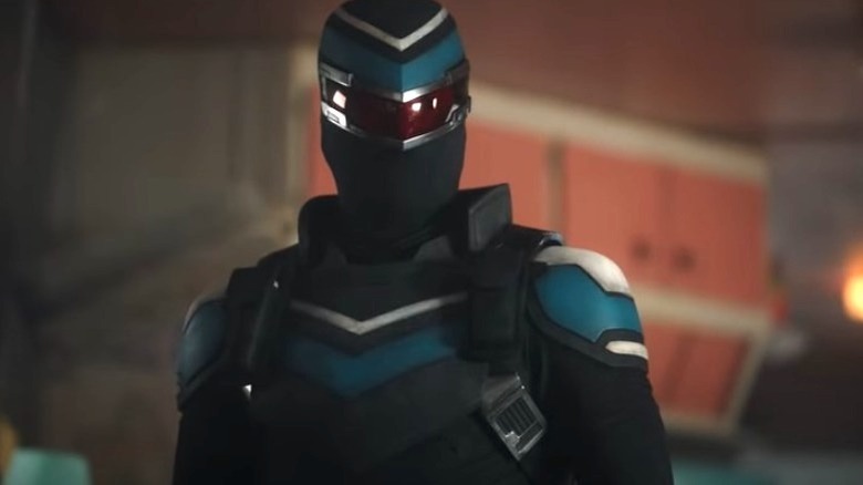 Vigilante wearing mask in Peacemaker