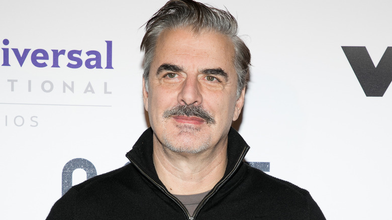 Chris Noth serious