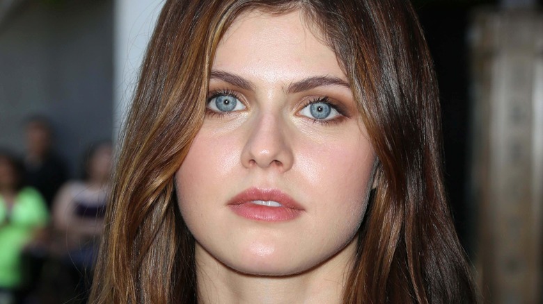 Alexandra Daddario Forward Stare