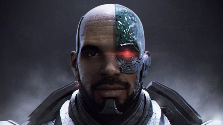 Concept art of Drake as Cyborg