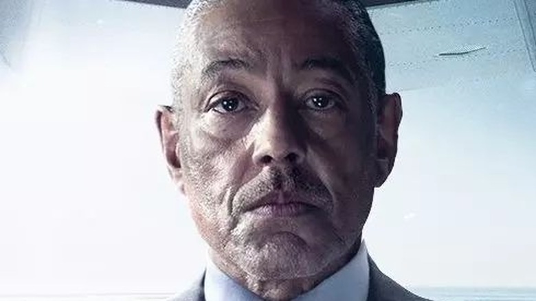 fan art depicting Giancarlo Esposito as Professor X