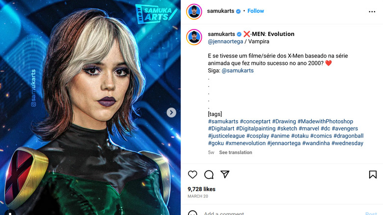 Jenna Ortega as Rogue