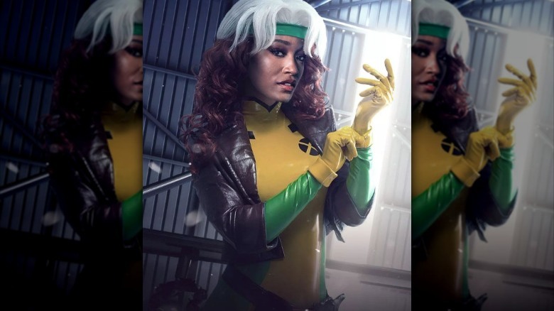 Keke Palmer posing as Rogue