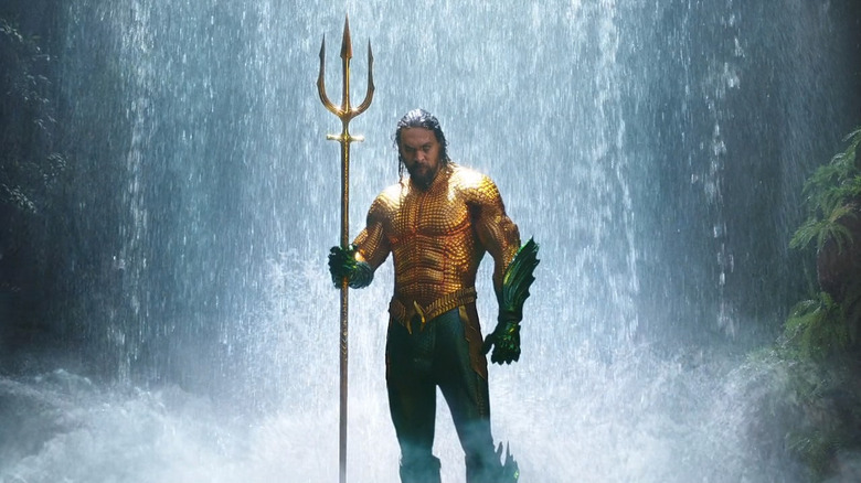 Aquaman in armor