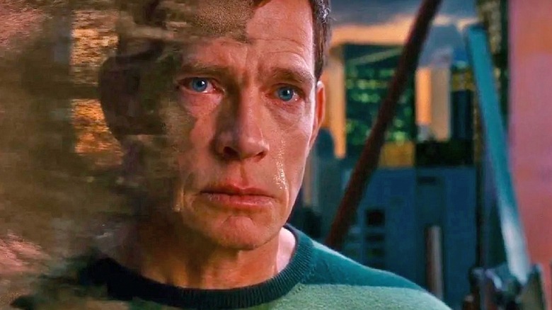 Sandman disappearing in Spider-Man 3