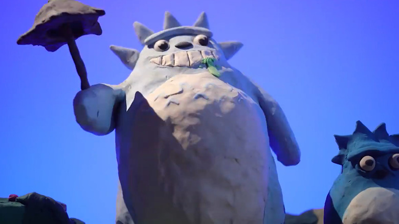 My Neighbor Totoro in claymation form