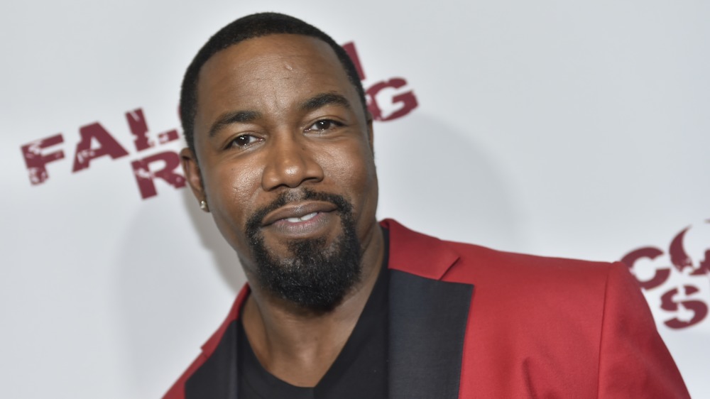 Michael Jai White red jacket