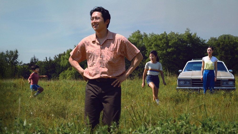 Yi family in a field