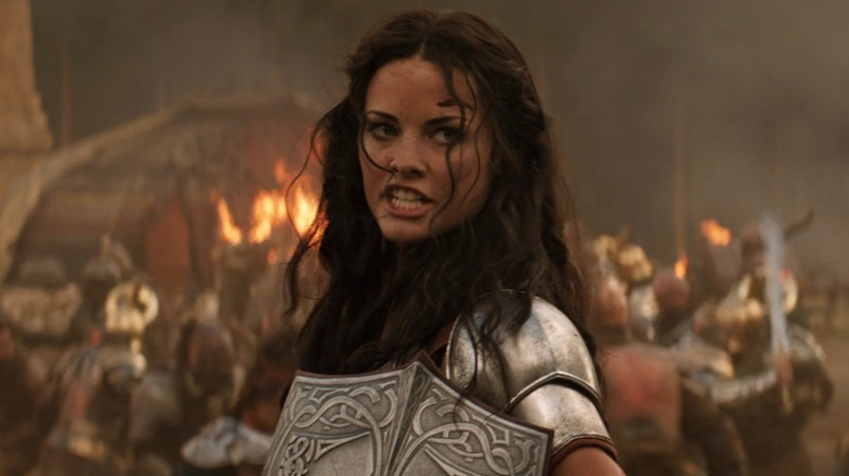 Lady Sif angry