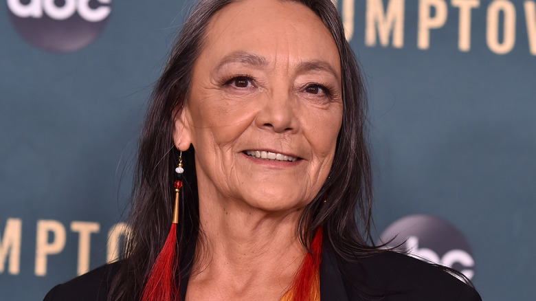 Tantoo Cardinal poses at ABC Stumptown event