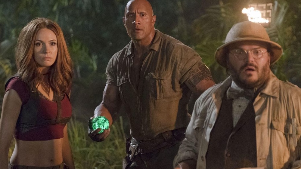 Jumanji heroes shocked