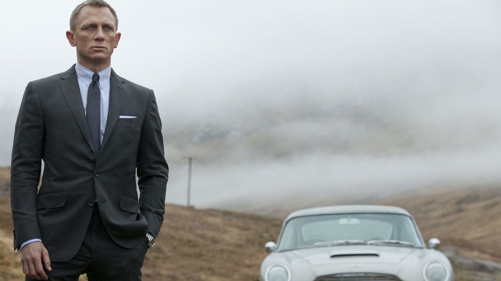 James Bond with Aston Martin