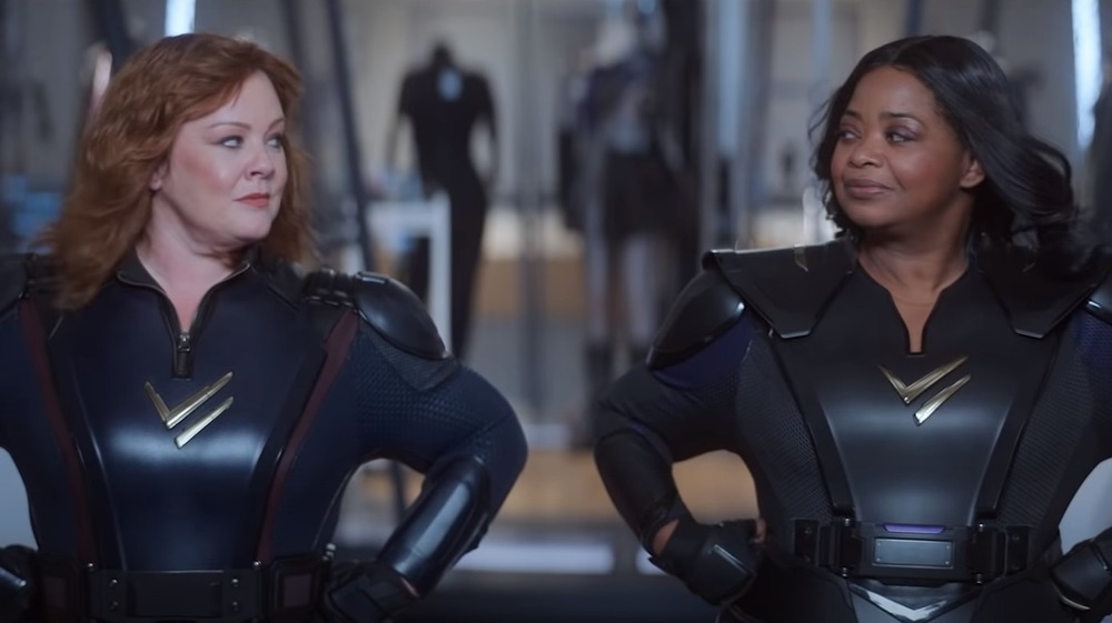 Melissa McCarthy and Octavia Spencer in Thunder Force