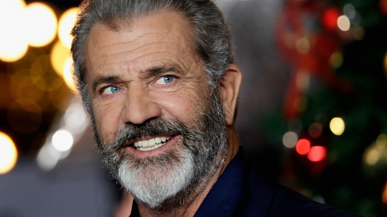 Mel Gibson at a premiere