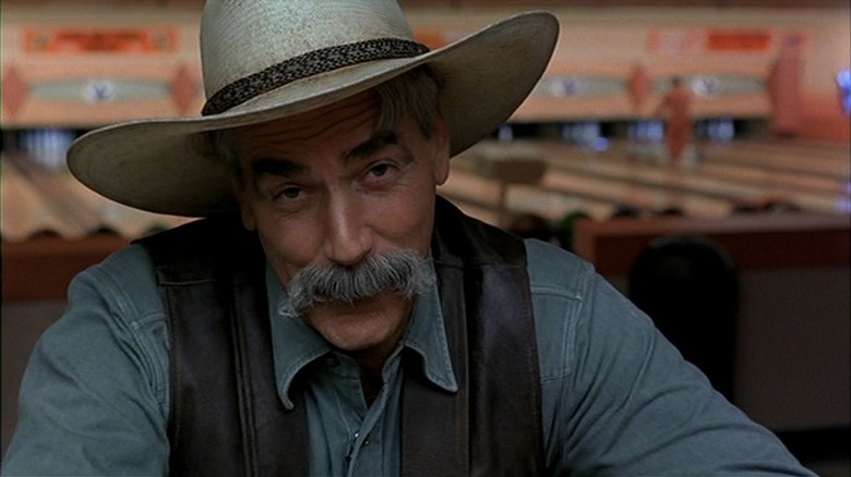 The Big Lebowski's Sam Elliot finishing a story