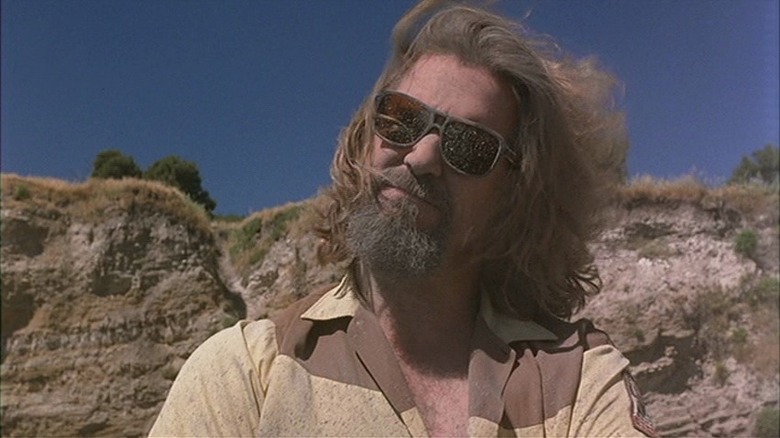 The Big Lebowski's Jeff Bridges covered in ash