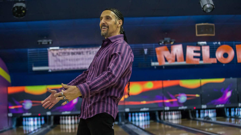 The Big Lebowski's John Turturro in a bowling alley