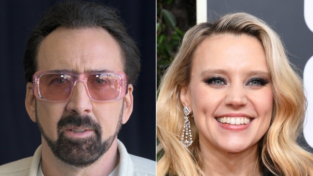 Nicolas Cage and Kate McKinnon