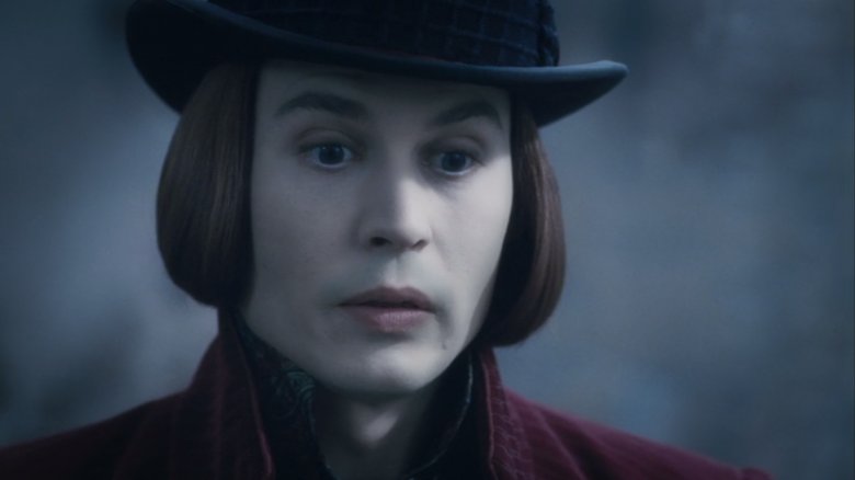 Johnny Depp in Charlie and the Chocolate Factory