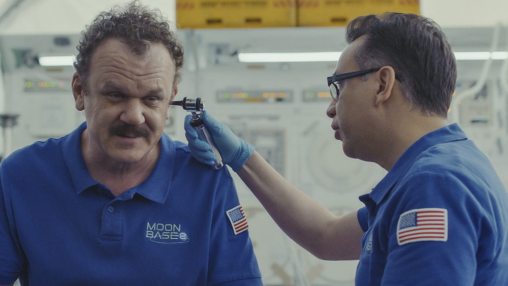 John C. Reilly and Fred Armisen in Moonbase 8