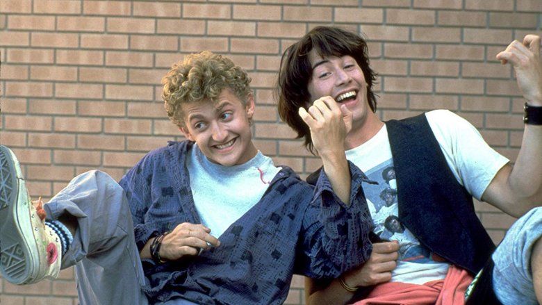 Alex Winter and Keanu Reeves in Bill and Ted