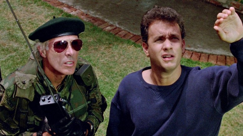 Tom Hanks and Bruce Dern in The Burbs