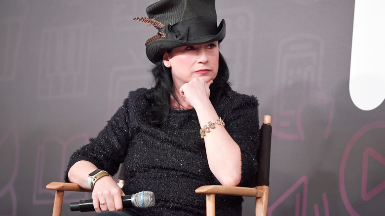 Amy Sherman-Palladino wearing hat