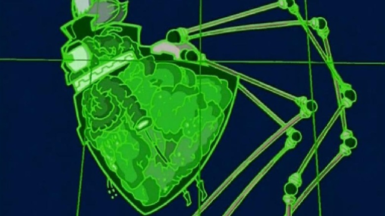 X-ray of Zim's organ form