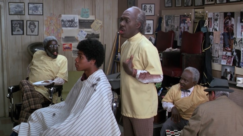 Barbershop talking