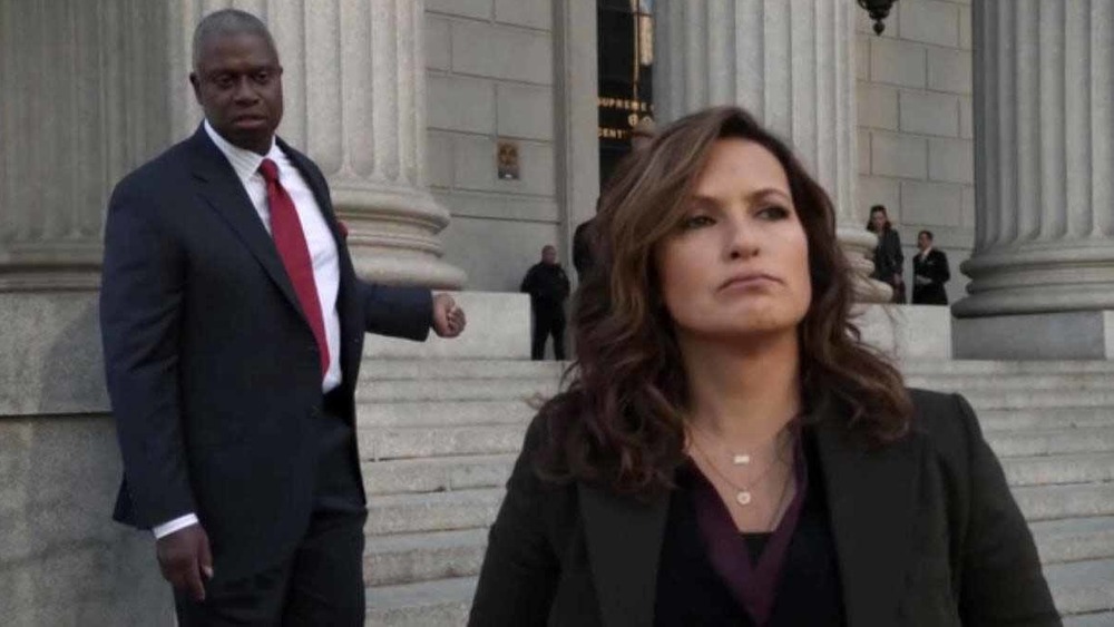 Andre Braugher and Mariska Hargitay